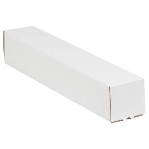 imageBOX USA Long Cardboard Boxes 37quotL x 3quotW x 3quotH Pack of 25  Poster Tube for Mailing and Storage of Blueprints Artwork Crafts Long Art Holder 37 inches3 x 3 x 25