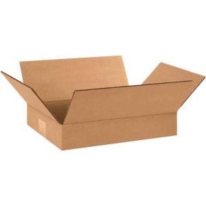imageBOX USA Shipping Boxes Flat 12quotL x 12quotW x 6quotH 25Pack  Corrugated Cardboard Box for Packing Moving and Storage12x9x2