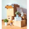 imageBOX USA 25 Pack of Corrugated Cardboard Boxes 18quot L x 12quot W x 12quot H White Shipping Packing and MovingDouble Wall Boxes with Hand Holes