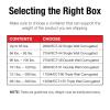 imageBOX USA BHD363636TW Triple Wall Boxes 36quot x 36quot x 36quot Kraft Pack of 524 x 16 x 12