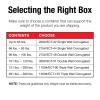 imageBOX USA BHD363636TW Triple Wall Boxes 36quot x 36quot x 36quot Kraft Pack of 524 x 24 x 48