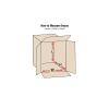imageBOX USA BHD363636TW Triple Wall Boxes 36quot x 36quot x 36quot Kraft Pack of 524 x 24 x 48