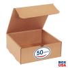 imageBOX USA BM1292K 12 18quotL x 9 14quotW x 2quotH Kraft Pack of 50200ECT32B Corrugated
