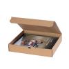 imageBOX USA BM1292K 12 18quotL x 9 14quotW x 2quotH Kraft Pack of 50200ECT32B Corrugated