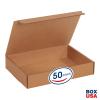 imageBOX USA BM1292K 12 18quotL x 9 14quotW x 2quotH Kraft Pack of 50200ECT32B Corrugated