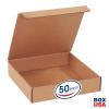 imageBOX USA BM1292K 12 18quotL x 9 14quotW x 2quotH Kraft Pack of 50200ECT32B Corrugated