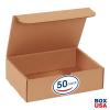 imageBOX USA BM1292K 12 18quotL x 9 14quotW x 2quotH Kraft Pack of 50200ECT32B Corrugated