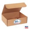 imageBOX USA BM1292K 12 18quotL x 9 14quotW x 2quotH Kraft Pack of 50200ECT32B Corrugated