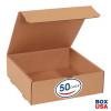 imageBOX USA BM1292K 12 18quotL x 9 14quotW x 2quotH Kraft Pack of 50200ECT32B Corrugated