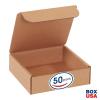imageBOX USA BM1292K 12 18quotL x 9 14quotW x 2quotH Kraft Pack of 50200ECT32B Corrugated