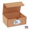 imageBOX USA BM1292K 12 18quotL x 9 14quotW x 2quotH Kraft Pack of 50200ECT32B Corrugated