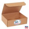 imageBOX USA BM1292K 12 18quotL x 9 14quotW x 2quotH Kraft Pack of 50200ECT32B Corrugated