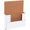 imageBOX USA BM1482BF 14 18quotL x 8 58quotW x 2quotH White Pack of 50200ECT32B Corrugated  White