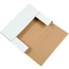 imageBOX USA BM1482BF 14 18quotL x 8 58quotW x 2quotH White Pack of 50200ECT32B Corrugated  White
