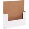 imageBOX USA BM1482BF 14 18quotL x 8 58quotW x 2quotH White Pack of 50200ECT32B Corrugated  White