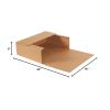 imageBOX USA BM1482BF 14 18quotL x 8 58quotW x 2quotH White Pack of 50200ECT32C Corrugated  Kraft