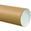 imageBOX USA BP8036KHD Jumbo Mailing Tubes 8quot x 36quot Kraft Pack of 10Kraft