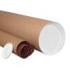 imageBOX USA BP8036KHD Jumbo Mailing Tubes 8quot x 36quot Kraft Pack of 10Kraft