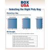 imageBOX USA BPB12102 Reclosable UV Bags 3 mil 6quot x 8quot Amber Pack of 1000