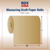 imageBOX USA Kraft Brown Paper Roll 30 30quot x 1200 100 Recycled Paper Ideal for Shipping Packing Moving Gift Wrapping Craft Dunnage and Parcel