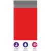 imageBOX USA Poly Mailer Envelopes 12 x 15 12 Red SelfSeal with Tear Strip Waterproof and Puncture Resistant for Packing Mailing and Shipping Pack of 100