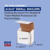 imageBOX USA Shipping Boxes Small 5quotL x 5quotW x 3quotH 50Pack  Corrugated Cardboard Box Mailer for Packing Moving and Storage 5535x3x5