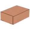 imageBOX USA Shipping Boxes Small 6quotL x 4quotW x 3quotH 50Pack  Corrugated Cardboard Box for Packing Moving and StorageKraft
