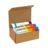 imageBOX USA Shipping Boxes Small 6quotL x 4quotW x 3quotH 50Pack  Corrugated Cardboard Box for Packing Moving and StorageKraft