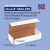 imageBOX USA Shipping Boxes Small 8quotL x 5quotW x 3quotH 50Pack  Corrugated Cardboard Box for Packing Moving and Storage 853 ampamp Shipping Boxes Small 6quotL x 4quotW x 3quotH 50Pack  Corrugated10 x 4 x 2