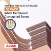 imageBOX USA Small Shipping Boxes 11125quotL x 875quotW x 6quotH 50Pack  Foldable Corrugated Cardboard CrushProof Box for Shipping Packing Moving and Storage9 x 6 12 x 2 34