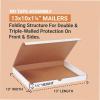 imageBOX USA Small Shipping Boxes 17125quotL x 11125quotW x 2quotH 50Pack  Foldable Corrugated Cardboard CrushProof Box for Shipping Packing Moving and Storage13 x 10 x 1 14