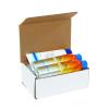 imageBox USA Small Shipping Boxes 5quot x 4quot x 3quot 50Pack Bulk  White Box Mailer for Packaging or Small Business Mailing 5x4x3