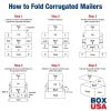 imageBox USA Small Shipping Boxes 7quot x 4quot x 2quot 50Pack Bulk  White Box Mailer for Packaging or Small Business Mailing 7x4x2