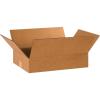 imageBOX USA 18 x 12 x 4 Corrugated Cardboard Boxes Flat 18quotL x 12quotW x 4quotH Pack of 25  Shipping Packaging Moving Storage Box for Home or Business Strong Wholesale Bulk Boxes