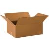 imageBOX USA 20 x 14 x 8 Corrugated Cardboard Boxes Medium 20quotL x 14quotW x 8quotH Pack of 25  Shipping Packaging Moving Storage Box for Home or Business Strong Wholesale Bulk Boxes