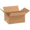 imageBOX USA 9x7x3 Flat Corrugated Boxes Flat 9L x 7W x 3H Pack of 25  Shipping Packaging Moving Storage Box for Home or Business Strong Wholesale Bulk Boxes