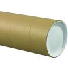 imageBOX USA BP8036KHD Jumbo Mailing Tubes 8quot x 36quot Kraft Pack of 10Kraft