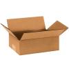 imageBOX USA Shipping Boxes Flat 9quotL x 6quotW x 3quotH 25Pack  Corrugated Cardboard Box for Packing Moving and Storage