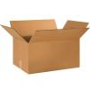 imageBOX USA Shipping Boxes MultiDepth 24quotL x 16quotW x 12quotH 15Pack  Corrugated Cardboard Box for Packing Moving and StorageDouble Wall