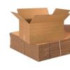 imageBOX USA Shipping Boxes MultiDepth 24quotL x 16quotW x 12quotH 15Pack  Corrugated Cardboard Box for Packing Moving and StorageMultiDepth