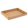 imageBOX USA Storage Trays 15quotL x 12quotW x 175quotH 50Pack  Corrugated Cardboard Box Tray for Packing Moving and Storage15 x 12 x 1 34