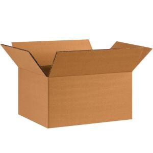 imageBOX USA 15 Pack of HeavyDuty Double Wall Corrugated Cardboard Boxes 11 14quot L x 8 34quot W x 6quot H Kraft Shipping Packing and MovingMulti