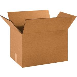 imageBOX USA 25 Pack of Corrugated Cardboard Boxes 18quot L x 12quot W x 12quot H White Shipping Packing and MovingDouble Wall