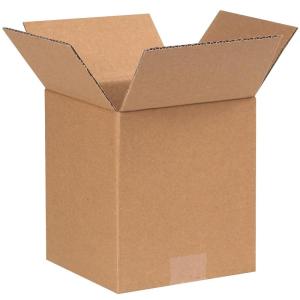 imageBOX USA 4x4x5 Corrugated Boxes Small 4L x 4W x 5H Pack of 25  Shipping Packaging Moving Storage Box for Home or Business Strong Wholesale Bulk Boxes