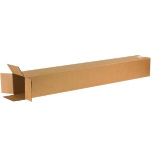 imageBOX USA 6x6x50 Tall Corrugated Boxes Tall 6L x 6W x 50H Pack of 25  Shipping Packaging Moving Storage Box for Home or Business Strong Wholesale Bulk Boxes