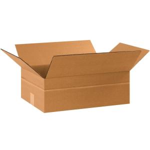 imageBOX USA BHD17116 HeavyDuty Corrugated Boxes 17 14quot x 11 14quot x 6quot Kraft Pack of 25MultiDepth