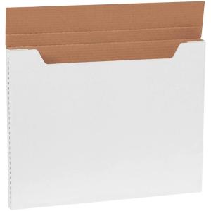 imageBOX USA BM1482BF 14 18quotL x 8 58quotW x 2quotH White Pack of 50200ECT32B Corrugated  White