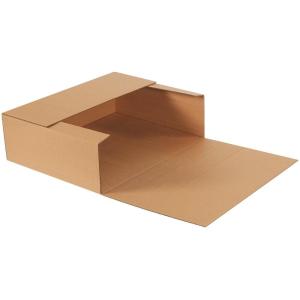 imageBOX USA BM1482BF 14 18quotL x 8 58quotW x 2quotH White Pack of 50200ECT32C Corrugated  Kraft