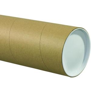 imageBOX USA BP8036KHD Jumbo Mailing Tubes 8quot x 36quot Kraft Pack of 10Kraft