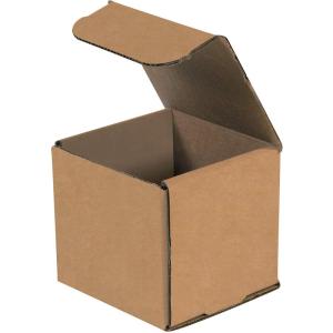 imageBOX USA Shipping Boxes Small 6quotL x 4quotW x 3quotH 50Pack  Corrugated Cardboard Box for Packing Moving and StorageKraft